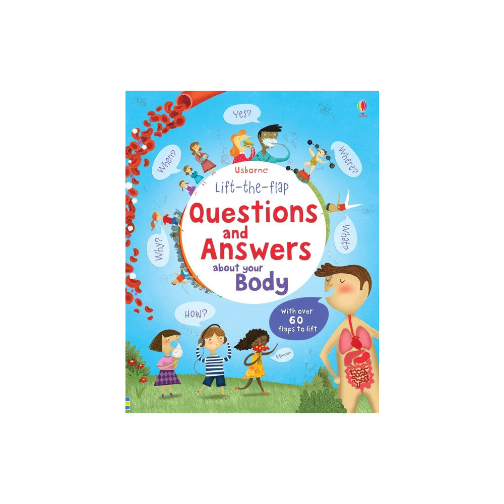 Usborne Publishing Ltd Lift-the-flap Questions and Answers about your Body (bok, board book, eng)