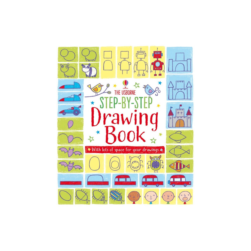 Usborne Publishing Ltd Step-by-step Drawing Book (häftad, eng)