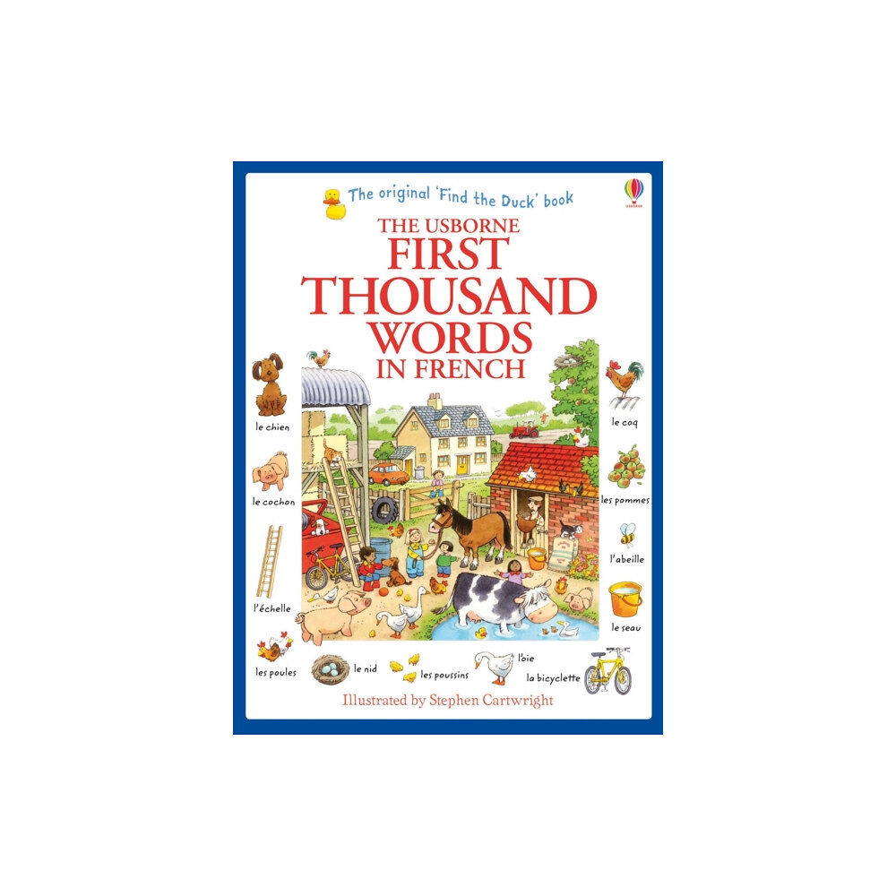 Usborne Publishing Ltd First Thousand Words in French (häftad, eng)