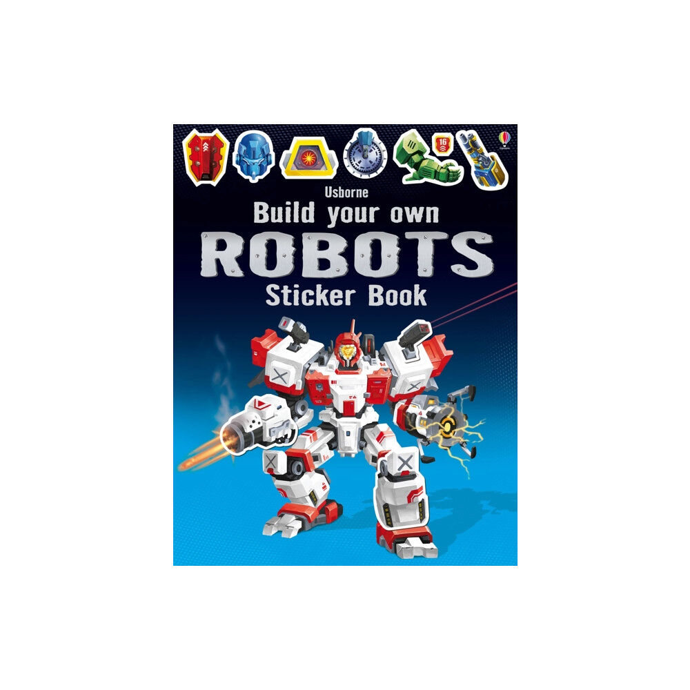 Usborne Publishing Ltd Build Your Own Robots Sticker Book (häftad, eng)