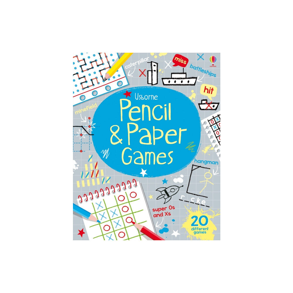 Usborne Publishing Ltd Pencil and Paper Games (häftad, eng)