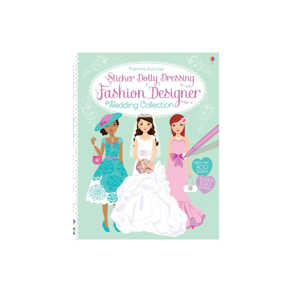 Usborne Publishing Ltd Sticker Dolly Dressing Fashion Designer Wedding Collection (häftad, eng)