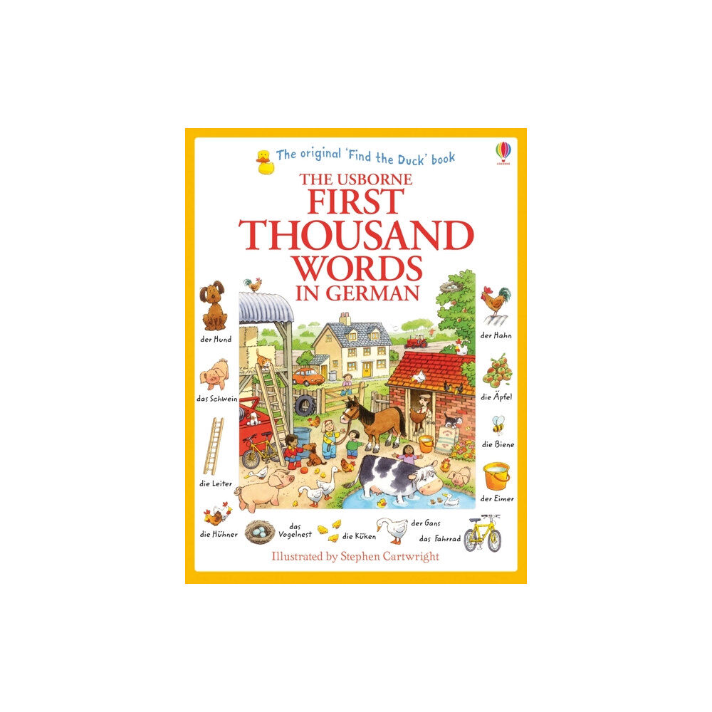 Usborne Publishing Ltd First Thousand Words in German (häftad, eng)