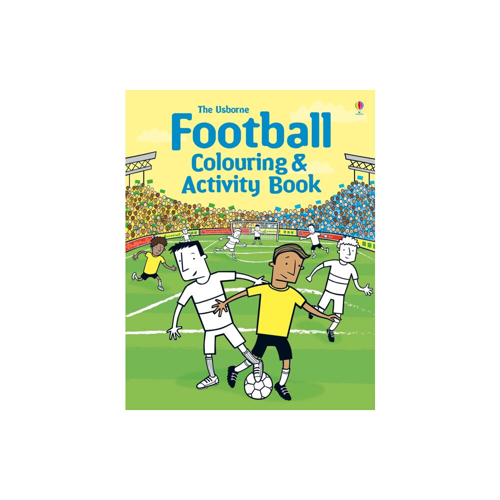 Usborne Publishing Ltd Football Colouring and Activity Book (häftad, eng)