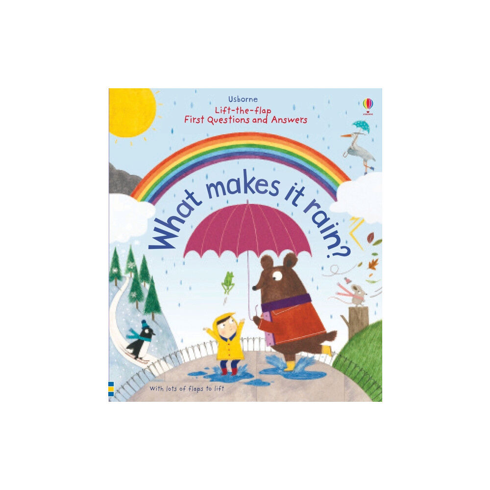 Usborne Publishing Ltd First Questions and Answers: What makes it rain? (bok, board book, eng)