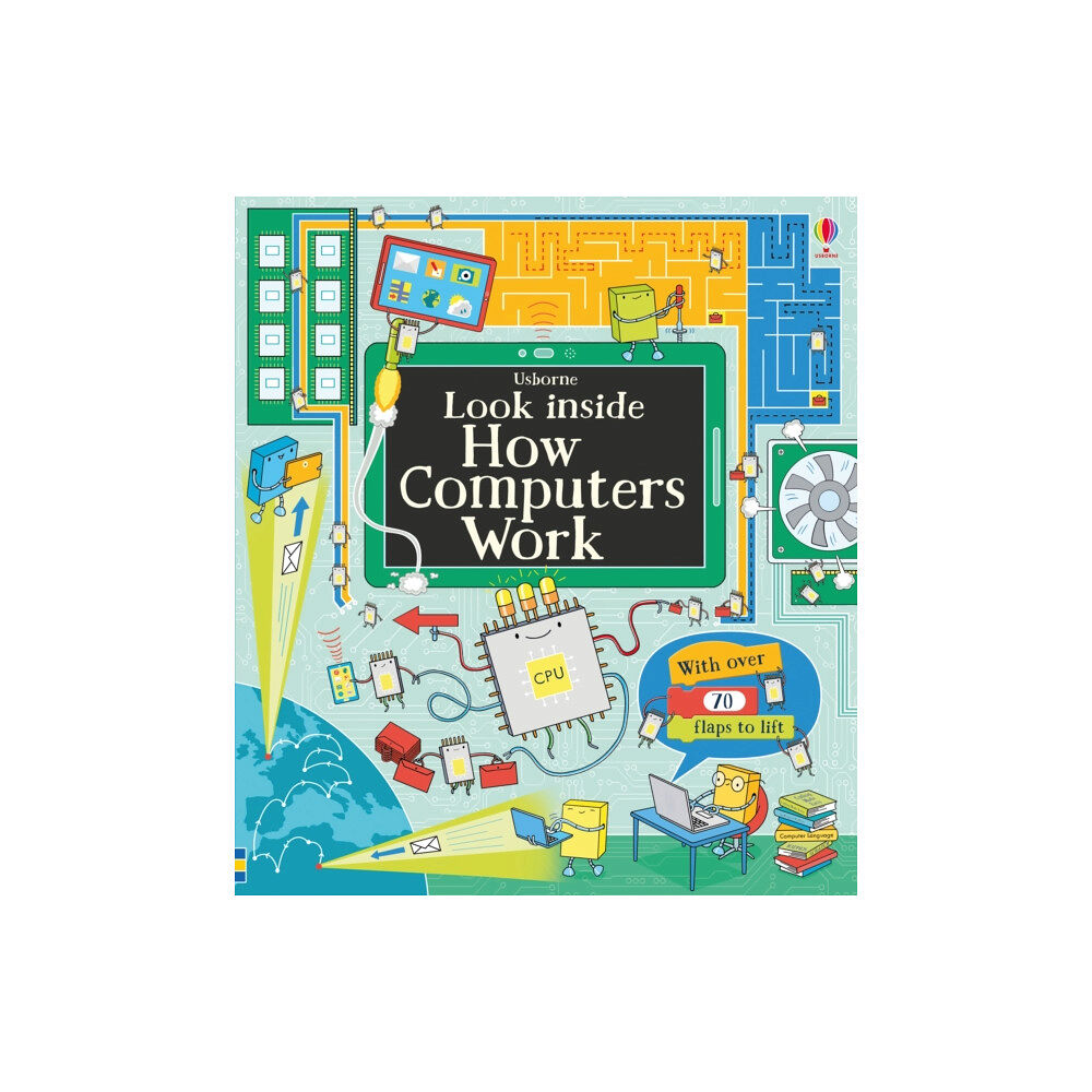 Usborne Publishing Ltd Look Inside How Computers Work (bok, board book, eng)