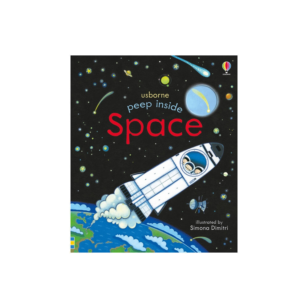 Usborne Publishing Ltd Peep Inside Space (bok, board book, eng)