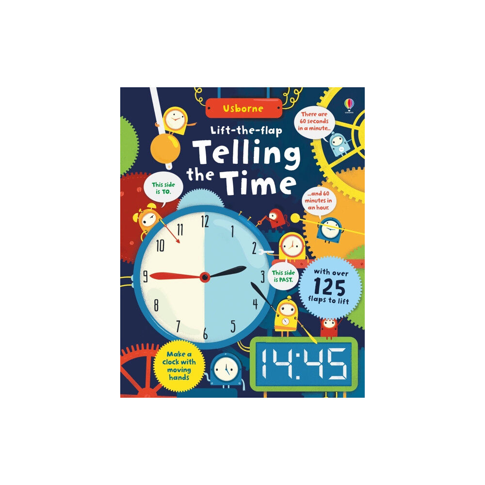 Usborne Publishing Ltd Lift-the-flap Telling the Time (bok, board book, eng)