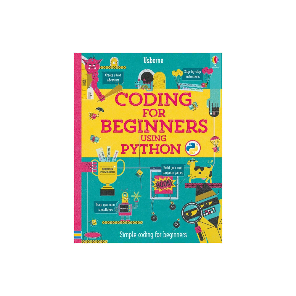 Usborne Publishing Ltd Coding for Beginners: Using Python (bok, spiral, eng)