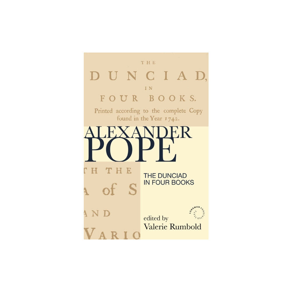 Pearson Education Limited The Dunciad (revised first edition) (häftad, eng)