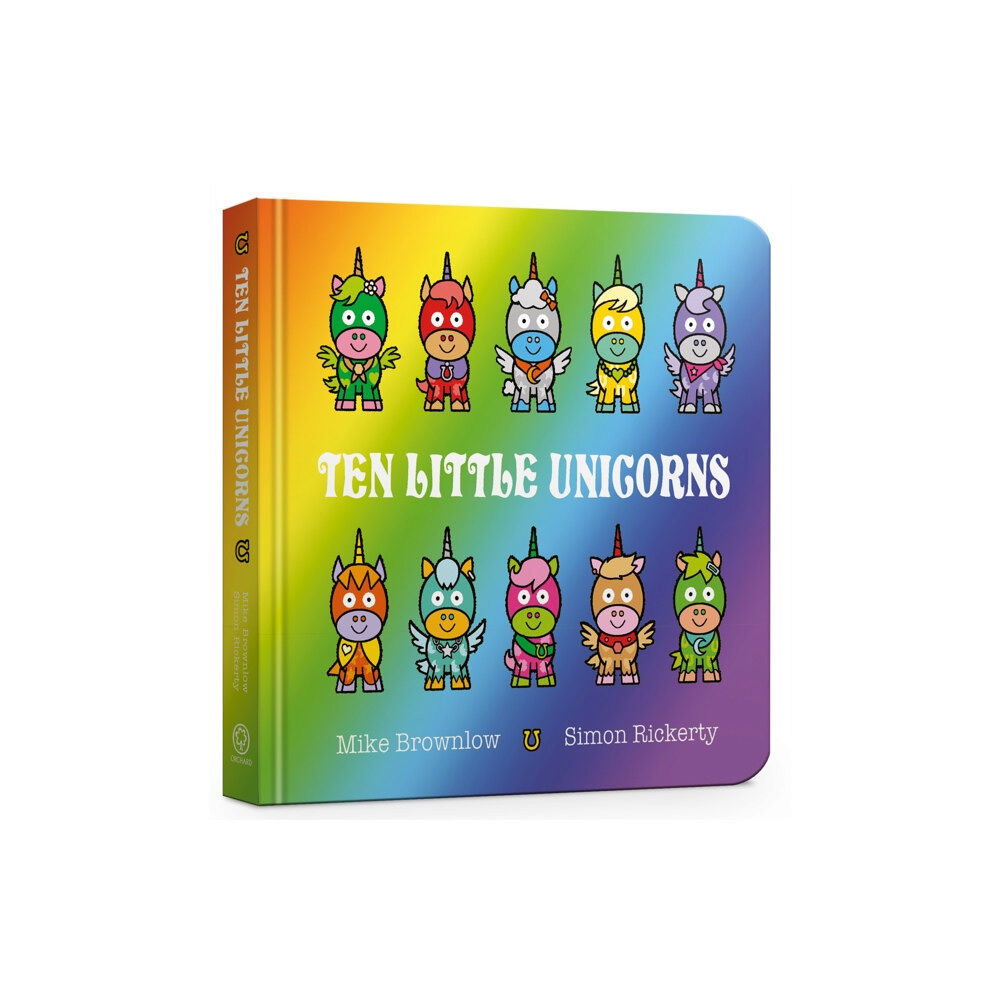 Hachette Children's Group Ten Little Unicorns Board Book (bok, board book, eng)
