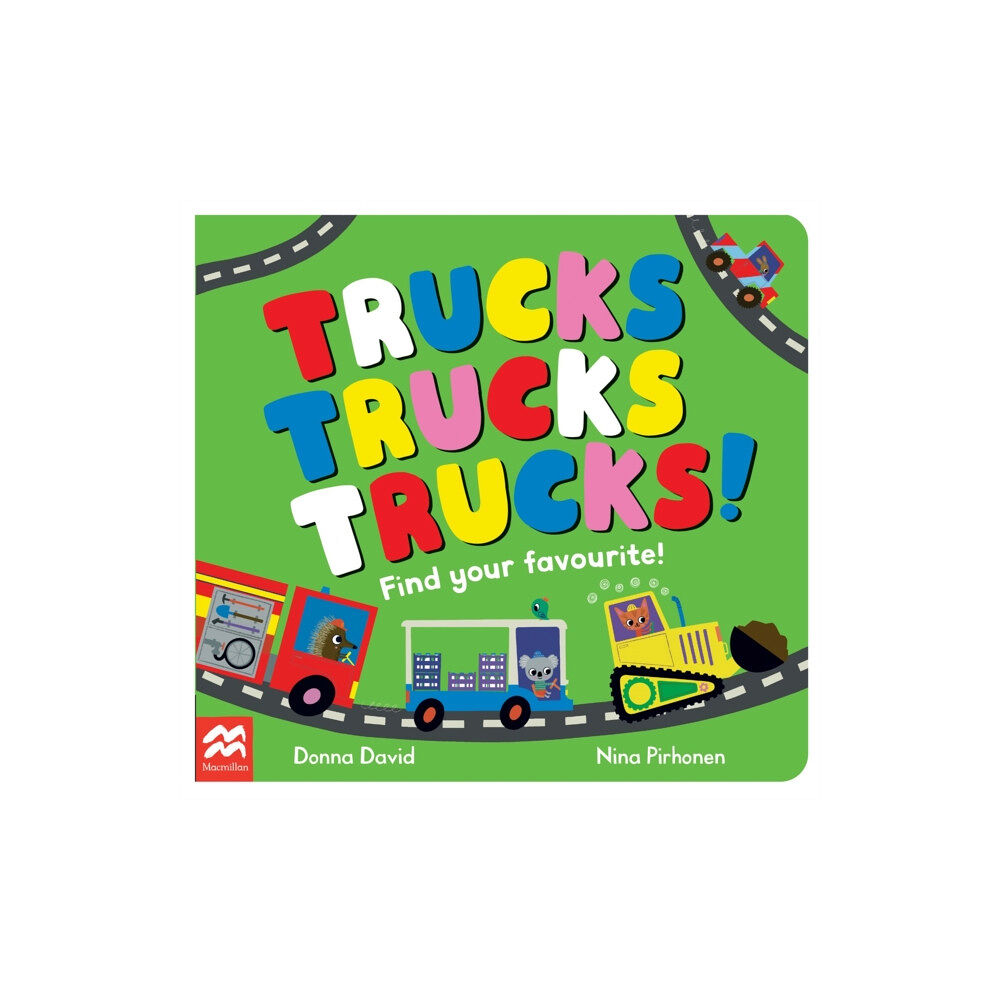 Pan Macmillan Trucks Trucks Trucks! (bok, board book, eng)