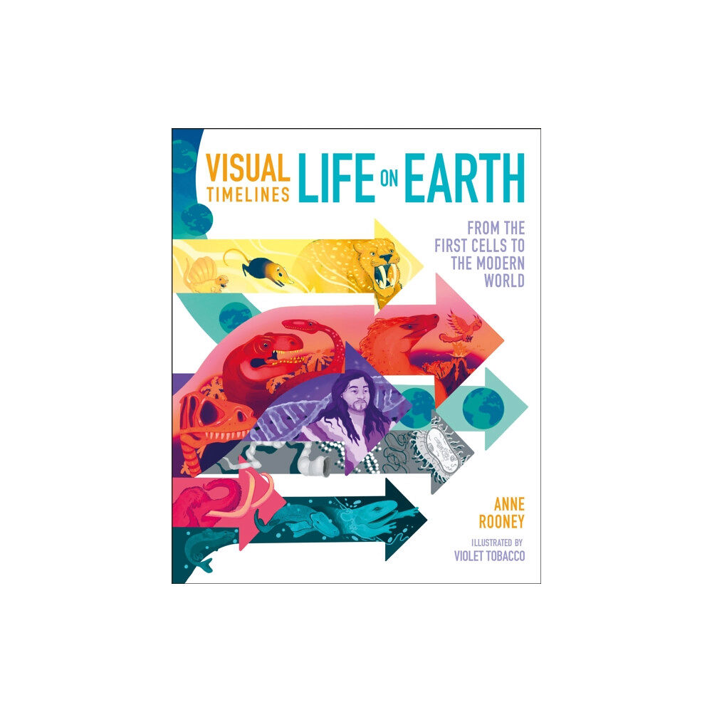 Arcturus publishing ltd Visual Timelines: Life on Earth (inbunden, eng)