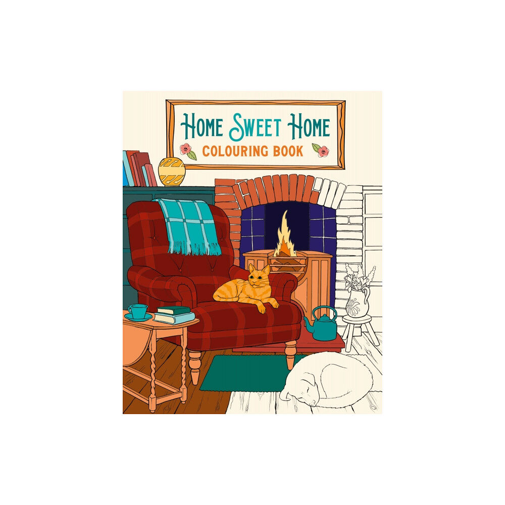 Arcturus publishing ltd Home Sweet Home Colouring Book (häftad, eng)