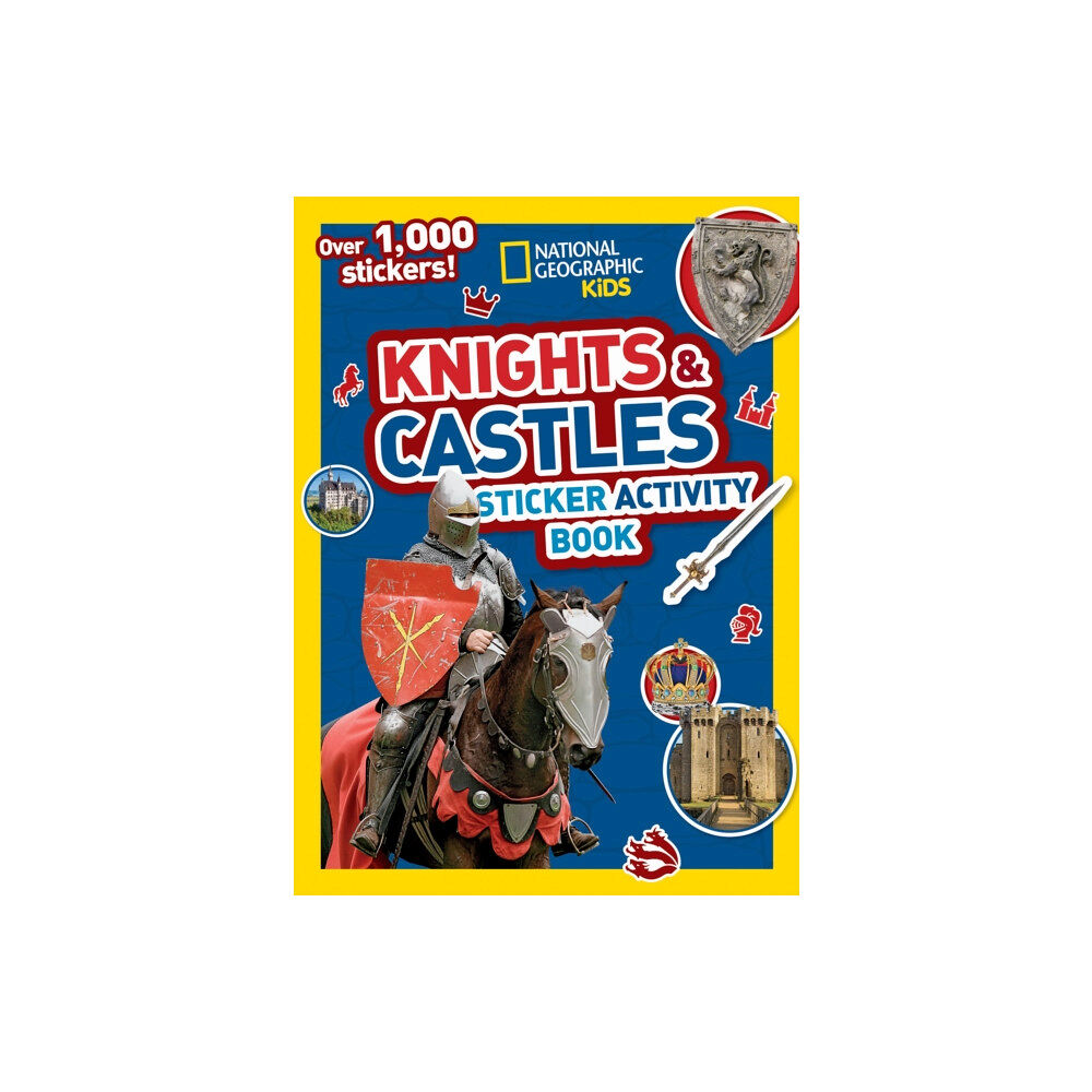 National Geographic Kids Knights and Castles Sticker Activity Book (häftad, eng)