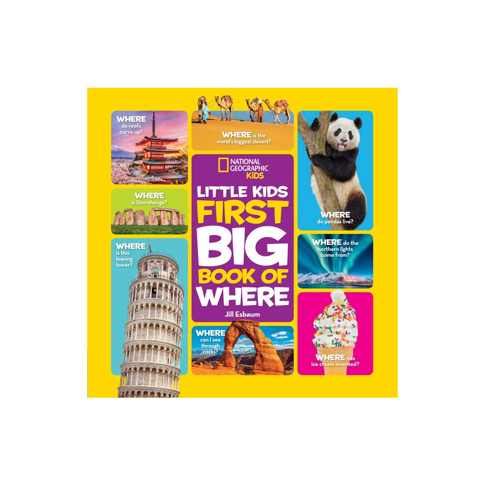 National Geographic Kids Little Kids First Big Book of Where (inbunden, eng)