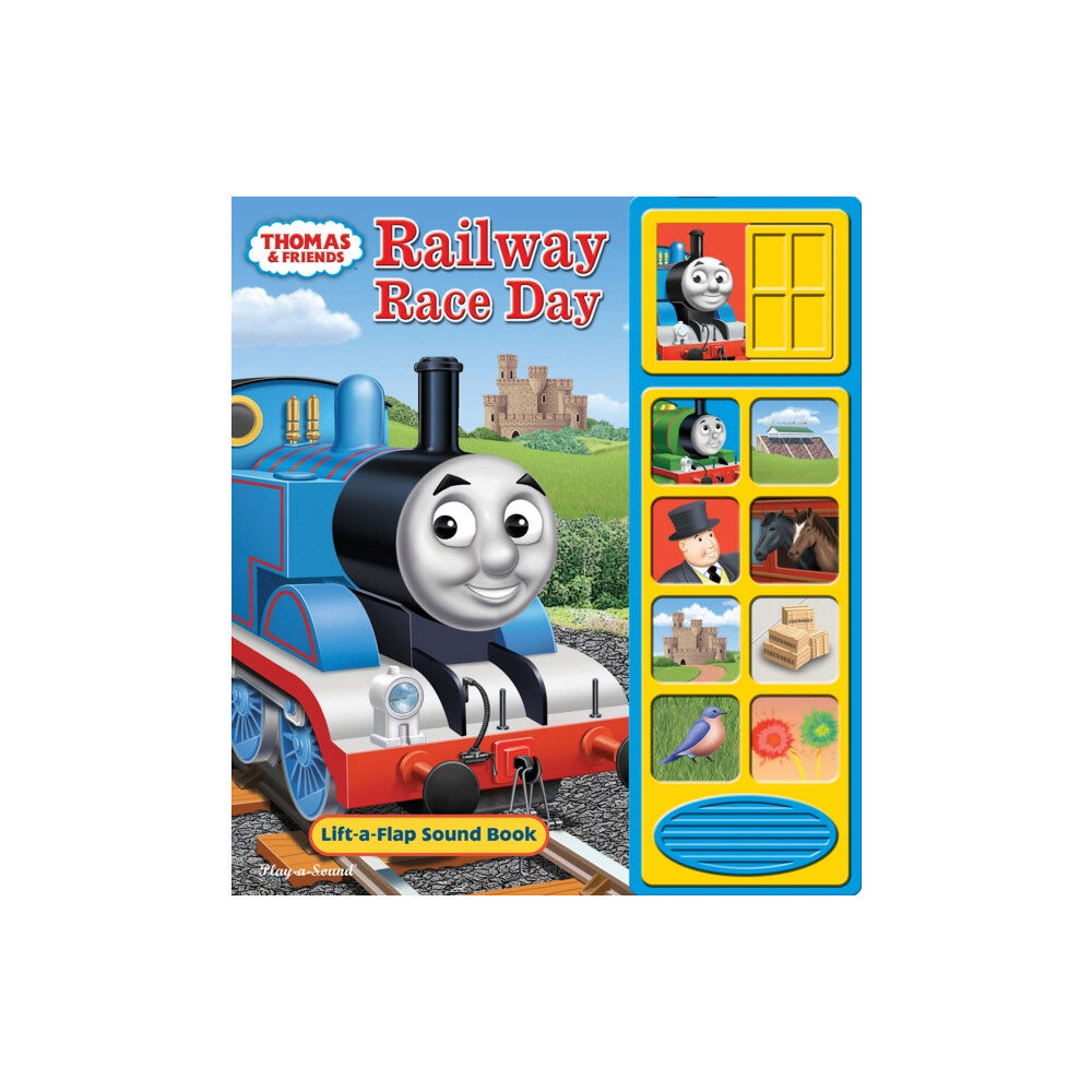 Phoenix International Publications, Incorporated Thomas & Friends: Railway Race Day Lift-a-Flap Sound Book (bok, board book, eng)