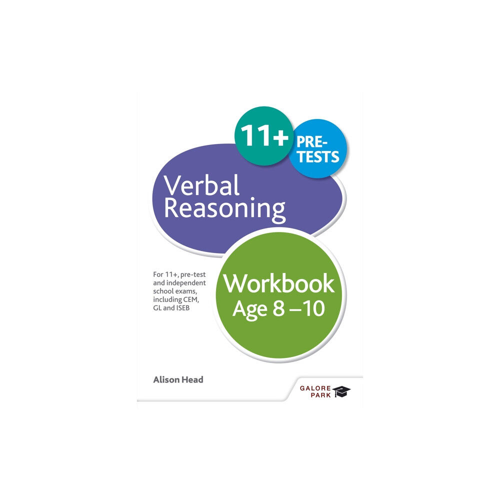 Hodder Education Verbal Reasoning Workbook Age 8-10 (häftad, eng)