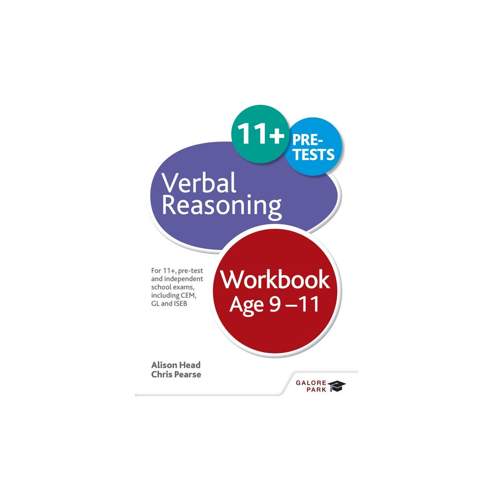 Hodder Education Verbal Reasoning Workbook Age 9-11 (häftad, eng)