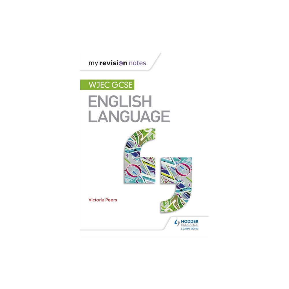 Hodder Education My Revision Notes: WJEC GCSE English Language (häftad, eng)