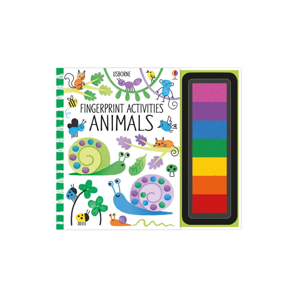 Usborne Publishing Ltd Fingerprint Activities Animals (bok, spiral, eng)