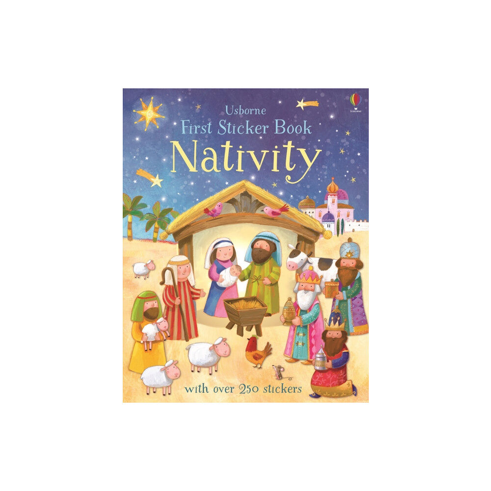 Usborne Publishing Ltd First Sticker Book Nativity (häftad, eng)