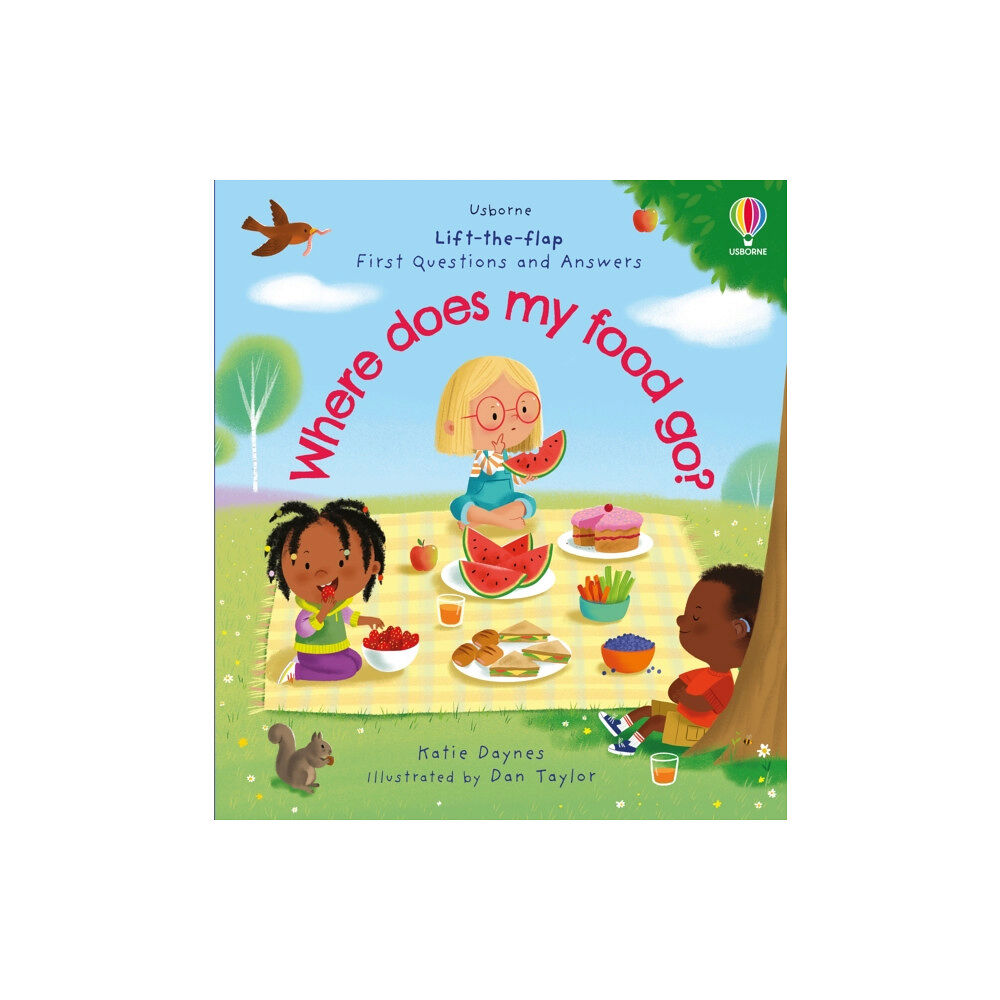 Usborne Publishing Ltd First Questions and Answers: Where does my food go? (bok, board book, eng)