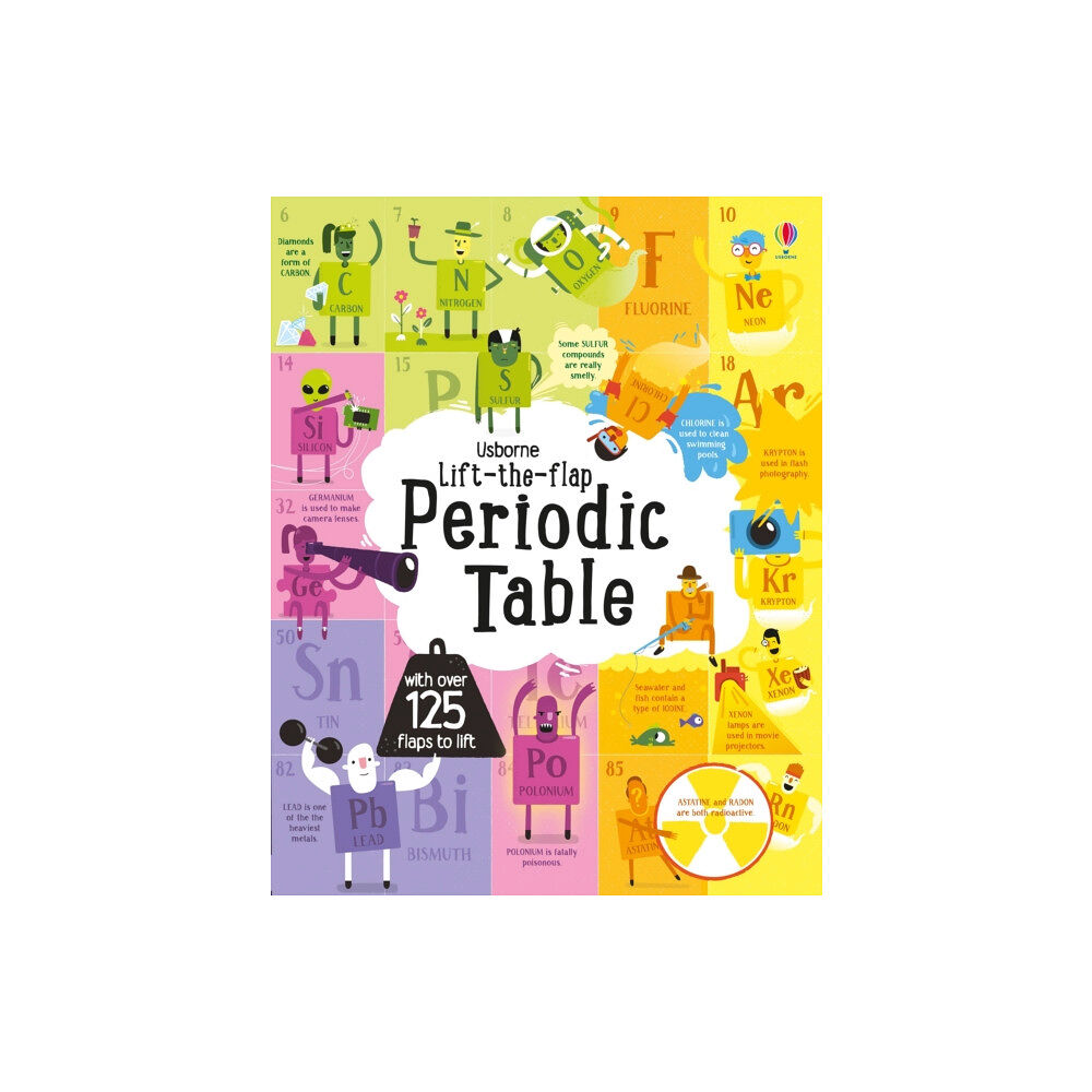 Usborne Publishing Ltd Lift-the-Flap Periodic Table (bok, board book, eng)