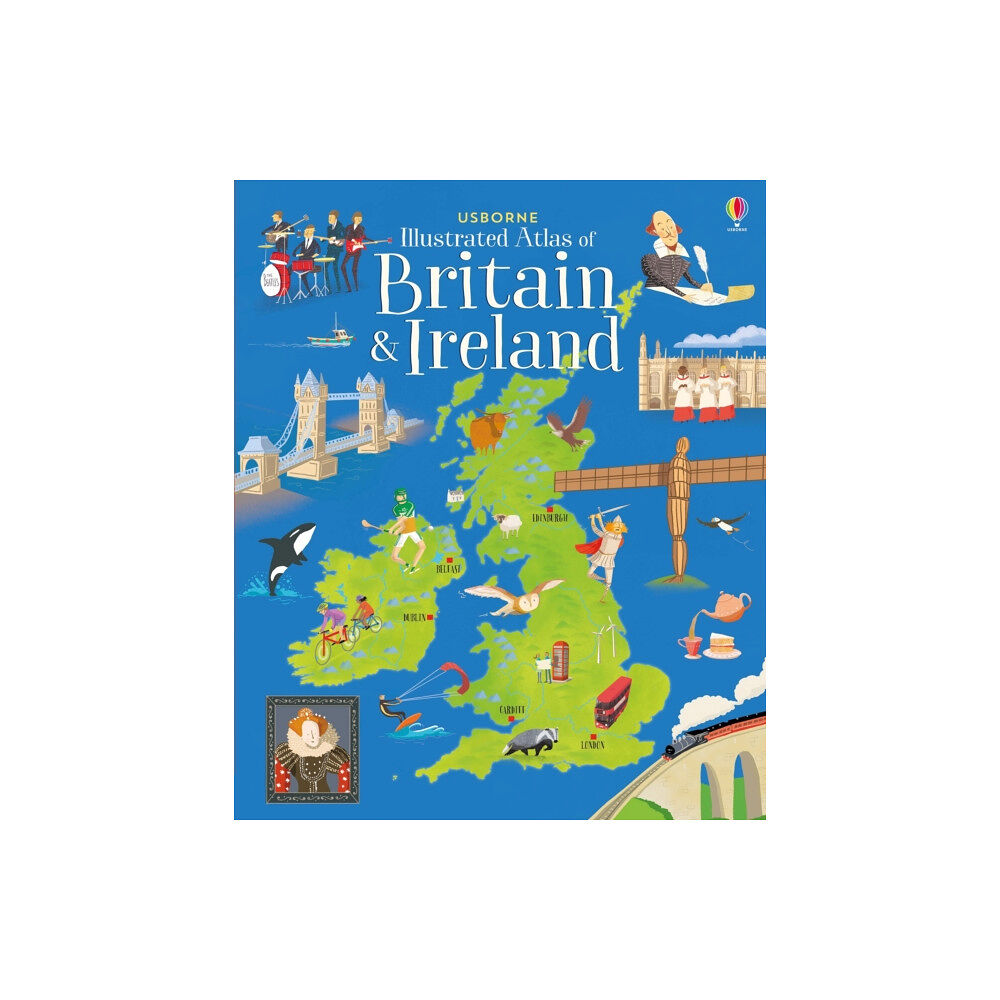 Usborne Publishing Ltd Usborne Illustrated Atlas of Britain and Ireland (inbunden, eng)