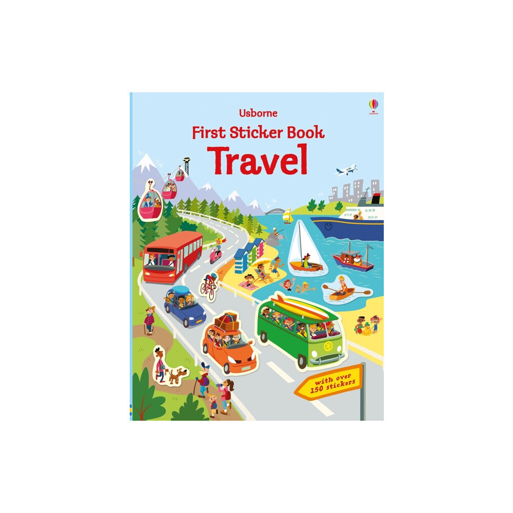 Usborne Publishing Ltd First Sticker Book Travel (häftad, eng)