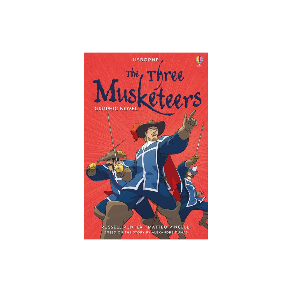 Usborne Publishing Ltd Three Musketeers Graphic Novel (häftad, eng)