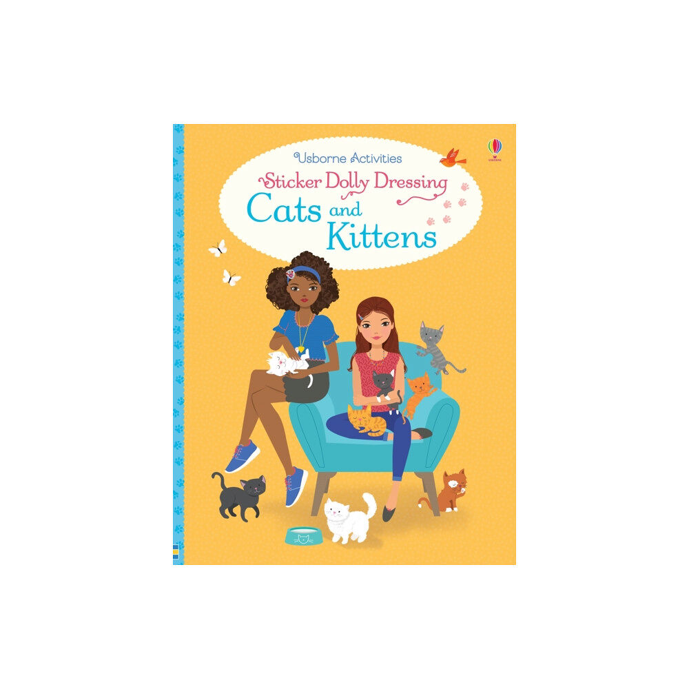 Usborne Publishing Ltd Sticker Dolly Dressing Cats and Kittens (häftad, eng)