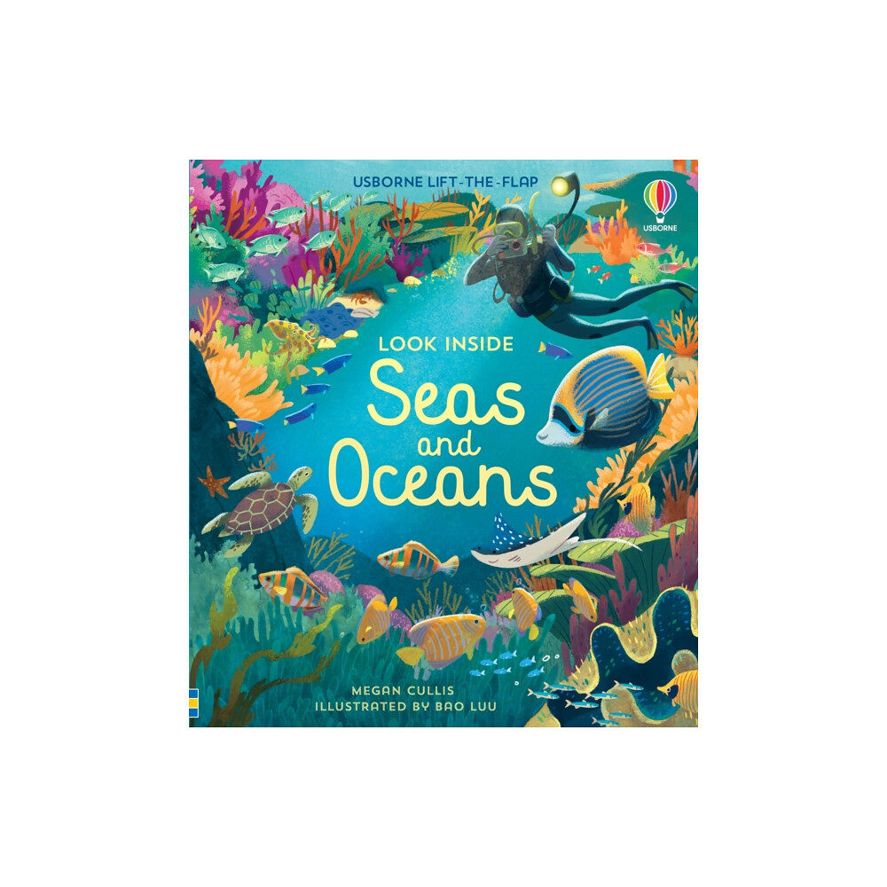 Usborne Publishing Ltd Look Inside Seas and Oceans (bok, board book, eng)