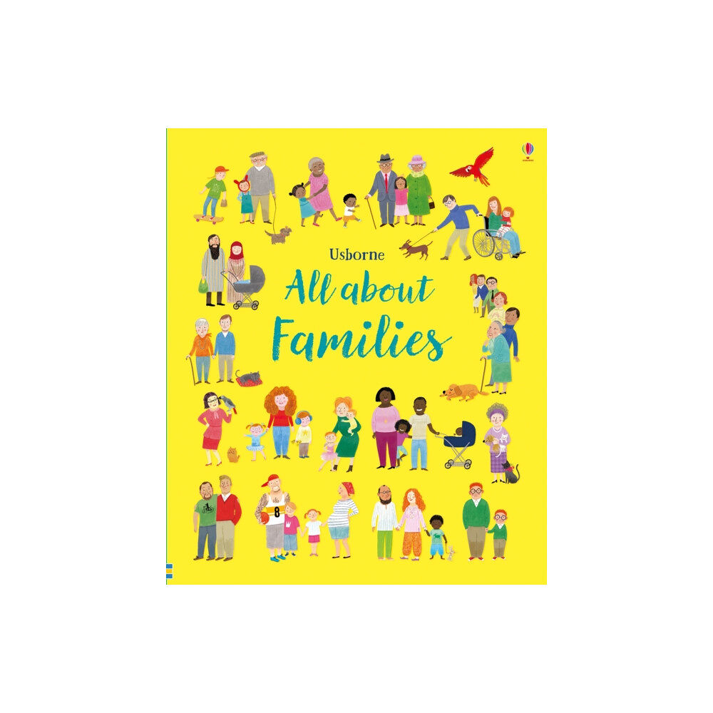 Usborne Publishing Ltd All About Families (inbunden, eng)