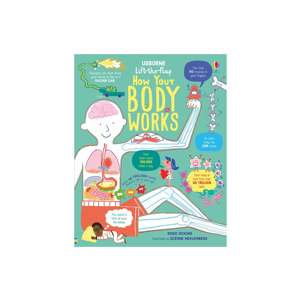 Usborne Publishing Ltd Lift-the-Flap How Your Body Works (bok, board book, eng)