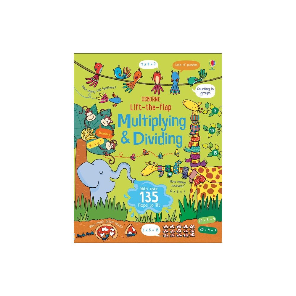 Usborne Publishing Ltd Lift-the-Flap Multiplying and Dividing (bok, board book, eng)