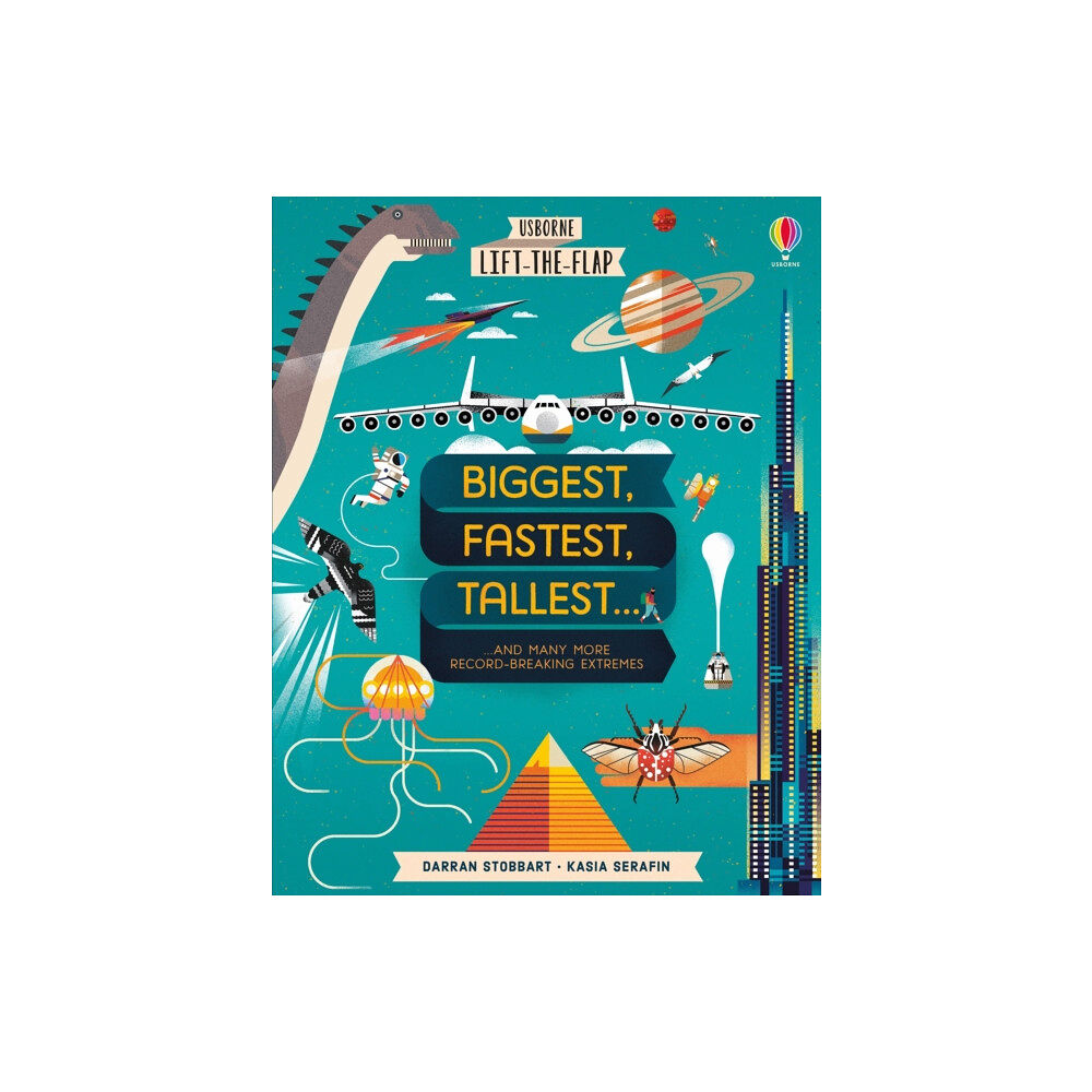 Usborne Publishing Ltd Biggest, Fastest, Tallest... (bok, board book, eng)