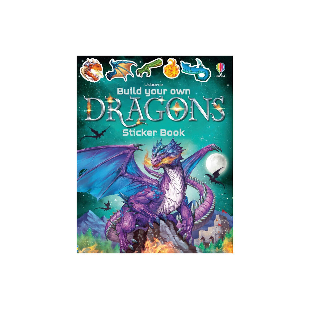 Usborne Publishing Ltd Build Your Own Dragons Sticker Book (häftad, eng)