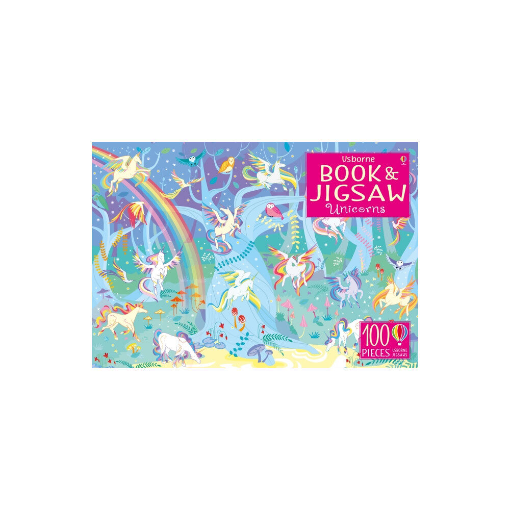 Usborne Publishing Ltd Usborne Book and Jigsaw Unicorns (häftad, eng)