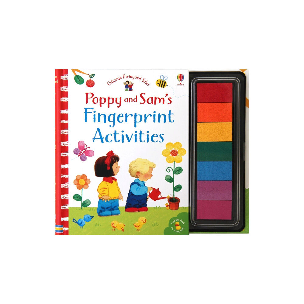 Usborne Publishing Ltd Poppy and Sam's Fingerprint Activities (bok, spiral, eng)