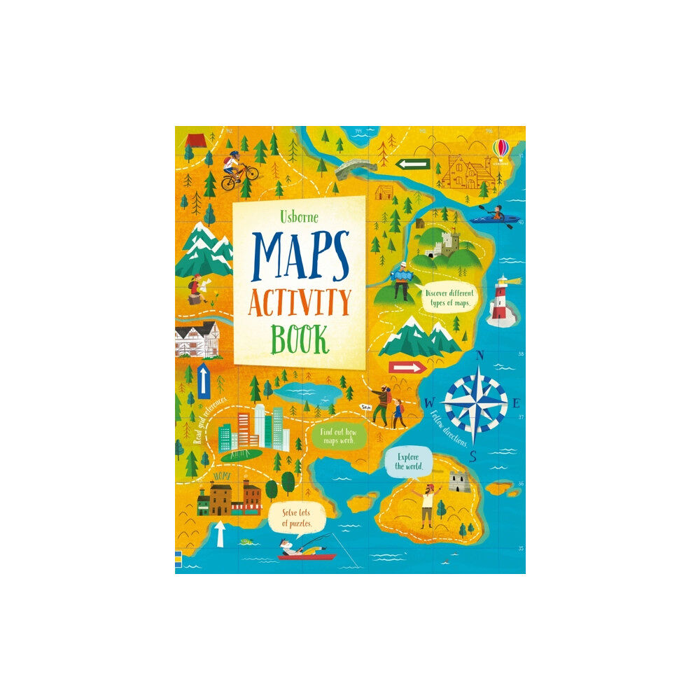 Usborne Publishing Ltd Maps Activity Book (häftad, eng)