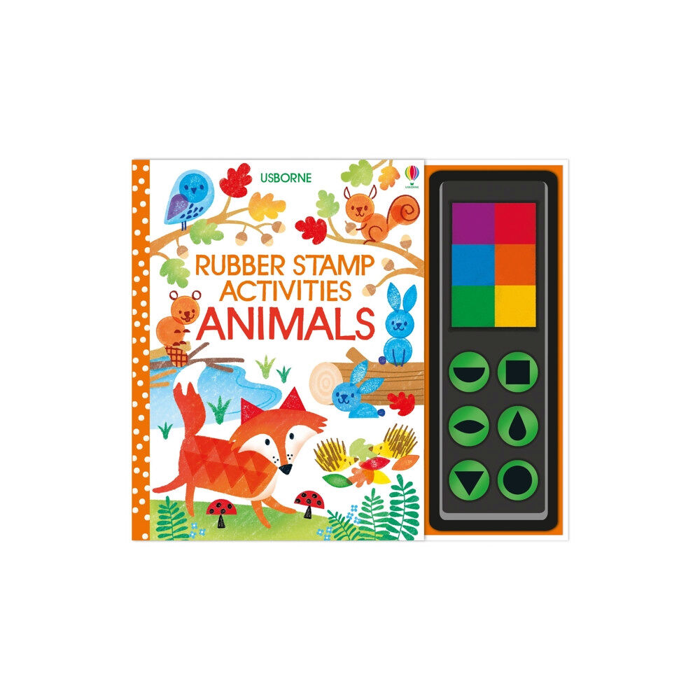 Usborne Publishing Ltd Rubber Stamp Activities Animals (bok, spiral, eng)