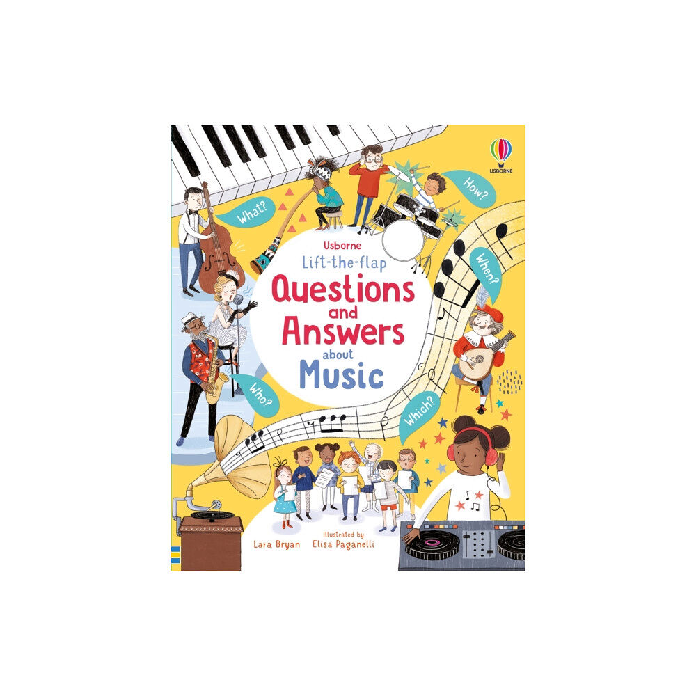 Usborne Publishing Ltd Lift-the-flap Questions and Answers About Music (bok, board book, eng)