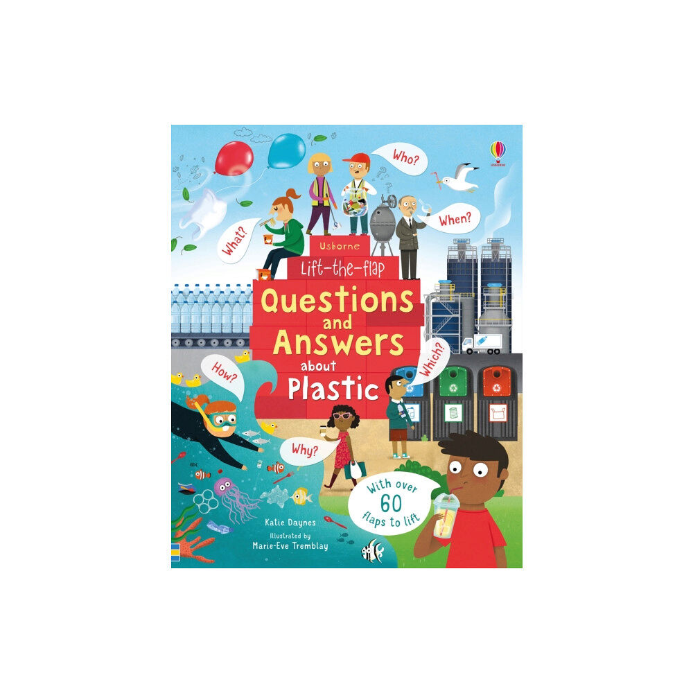 Usborne Publishing Ltd Lift-the-Flap Questions and Answers about Plastic (bok, board book, eng)