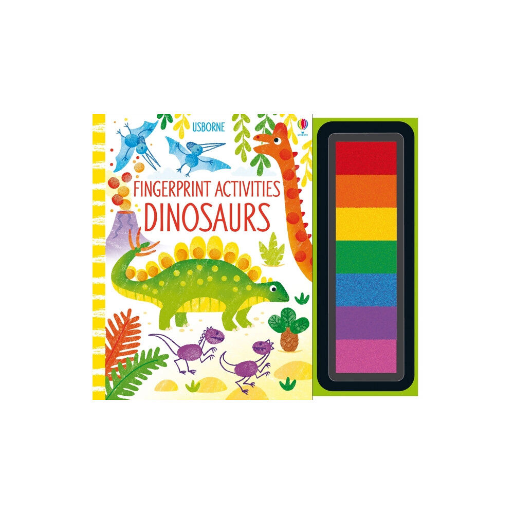 Usborne Publishing Ltd Fingerprint Activities Dinosaurs (bok, spiral, eng)