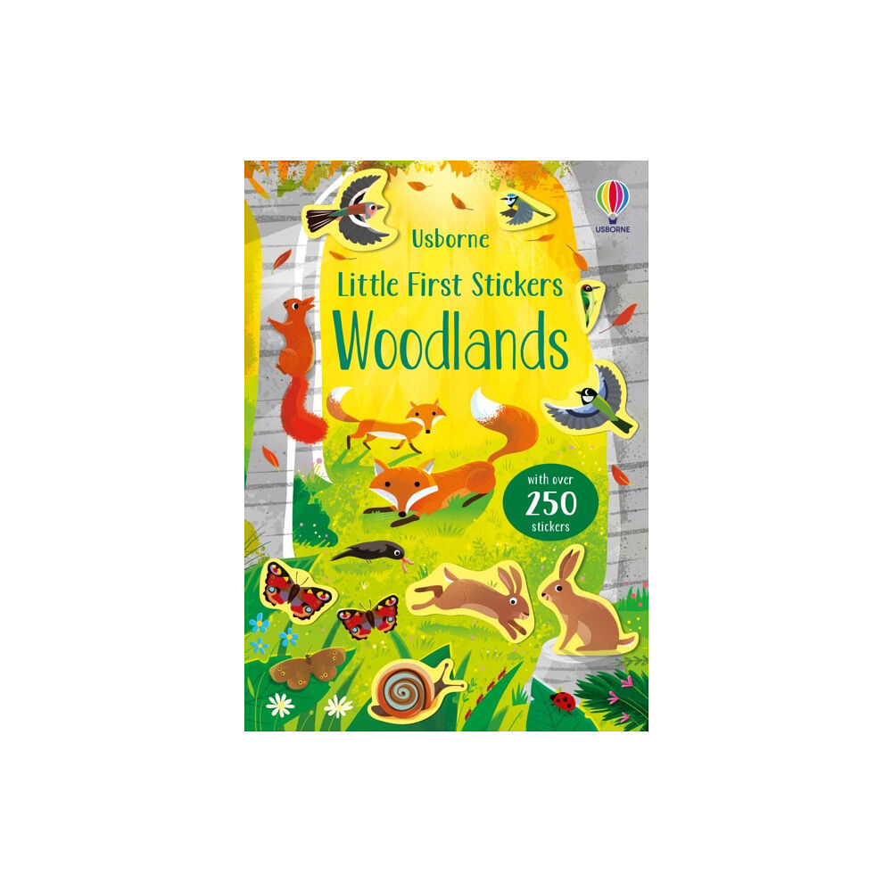 Usborne Publishing Ltd Little First Stickers Woodlands (häftad, eng)