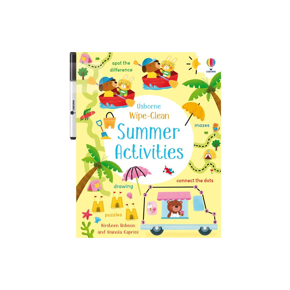 Usborne Publishing Ltd Wipe-Clean Summer Activities (häftad, eng)