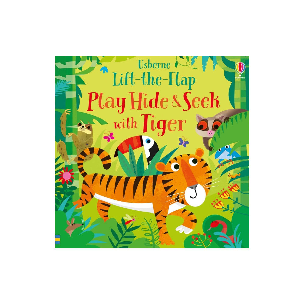 Usborne Publishing Ltd Play Hide and Seek with Tiger (bok, board book, eng)