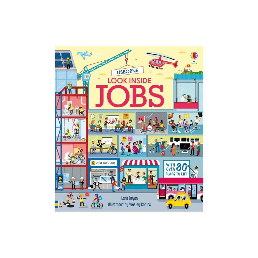 Usborne Publishing Ltd Look Inside Jobs (bok, board book, eng)