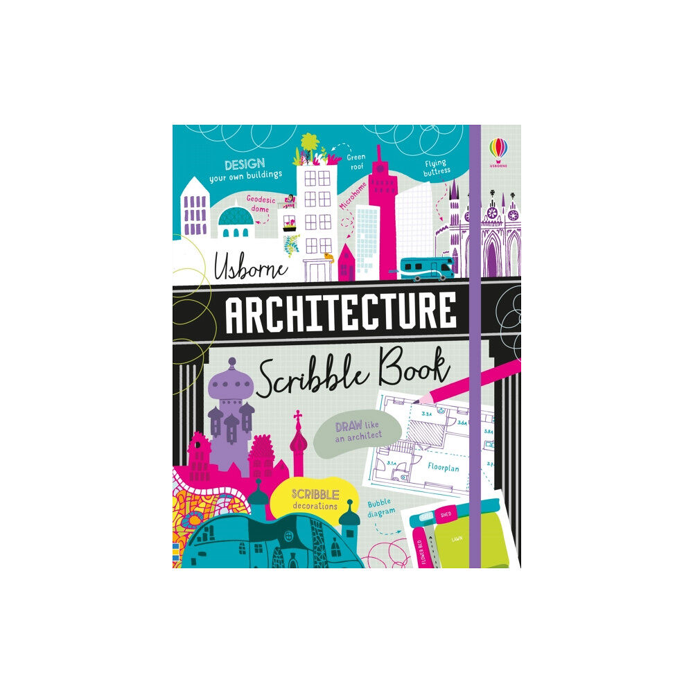 Usborne Publishing Ltd Architecture Scribble Book (inbunden, eng)